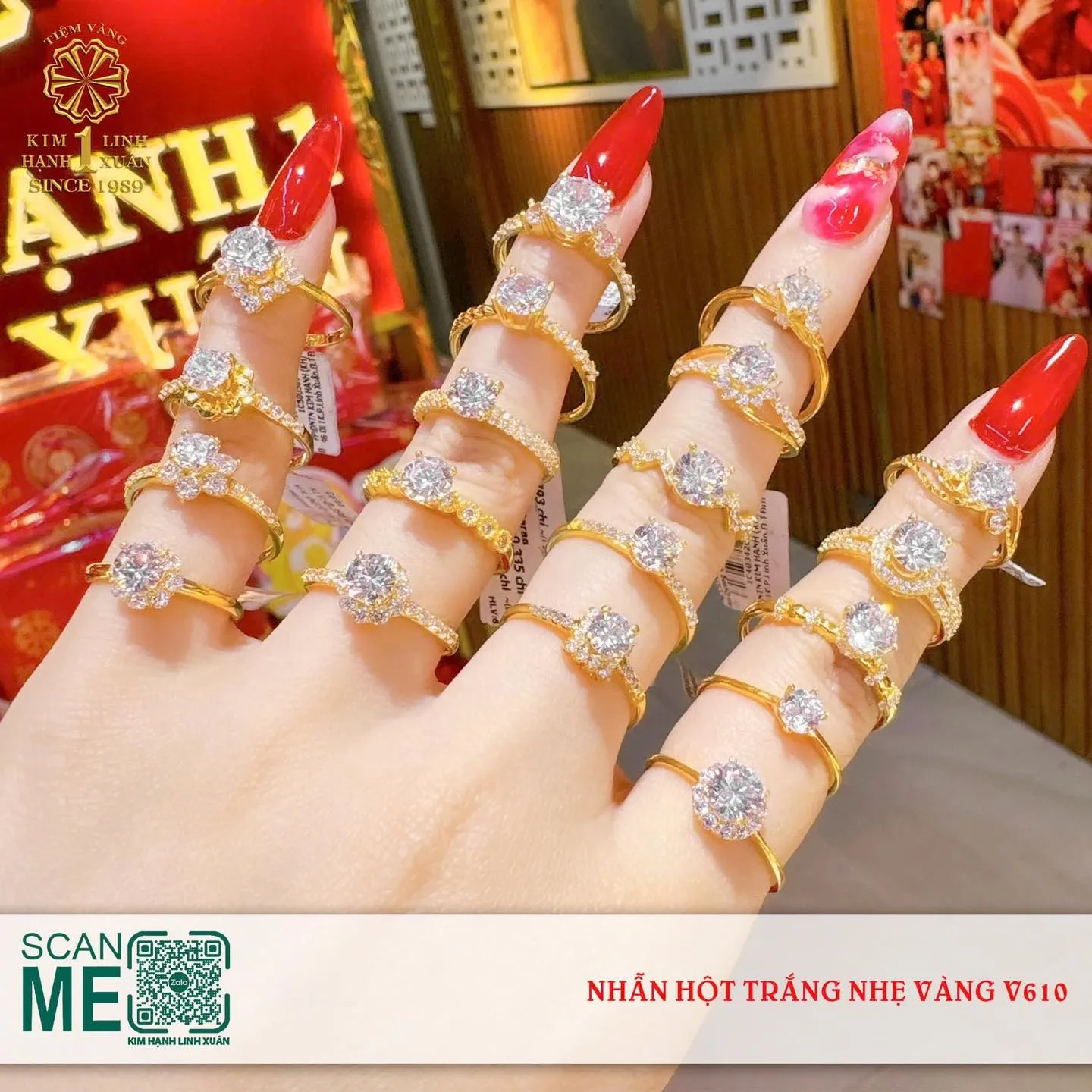 nhẫn vàng cưới tại tiệm vàng kim hạnh 1