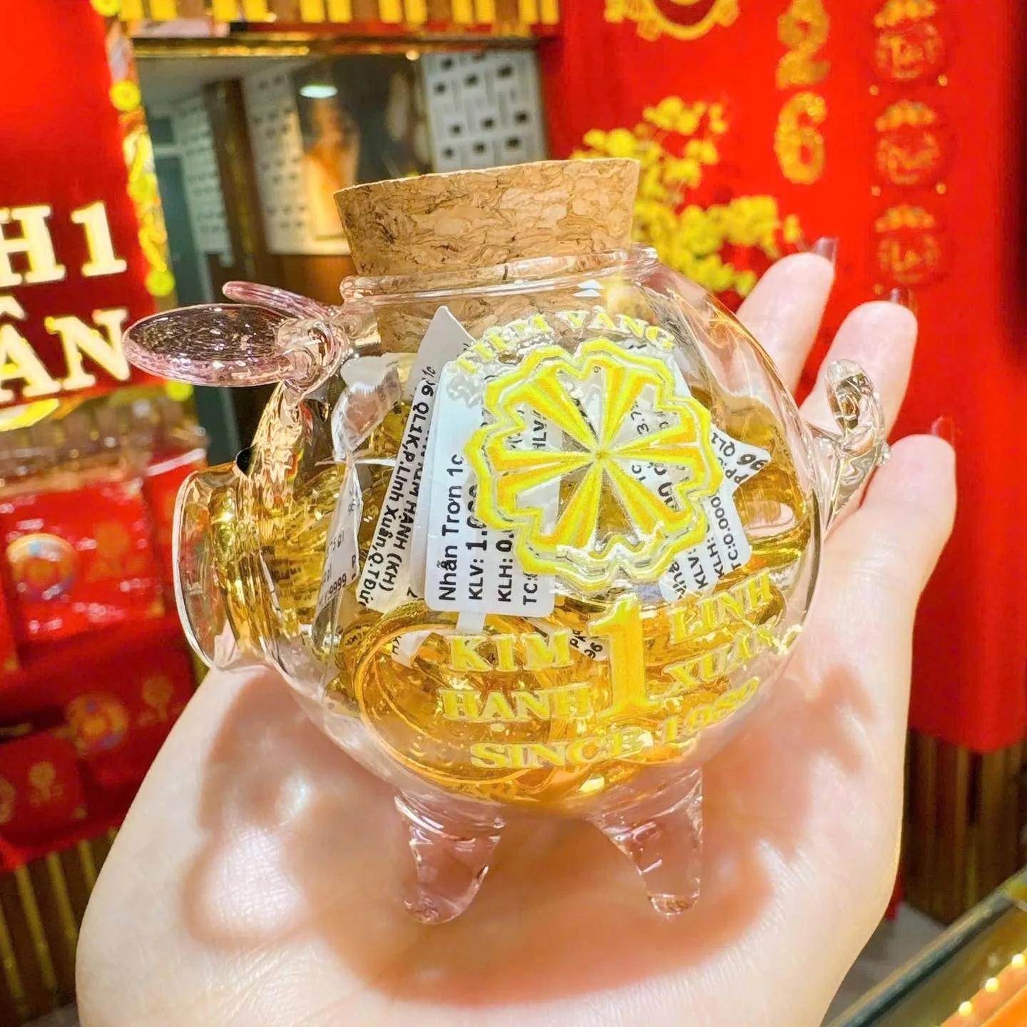 mùng 10 vía thần tài tại tiệm vàng Kim Hạnh 1