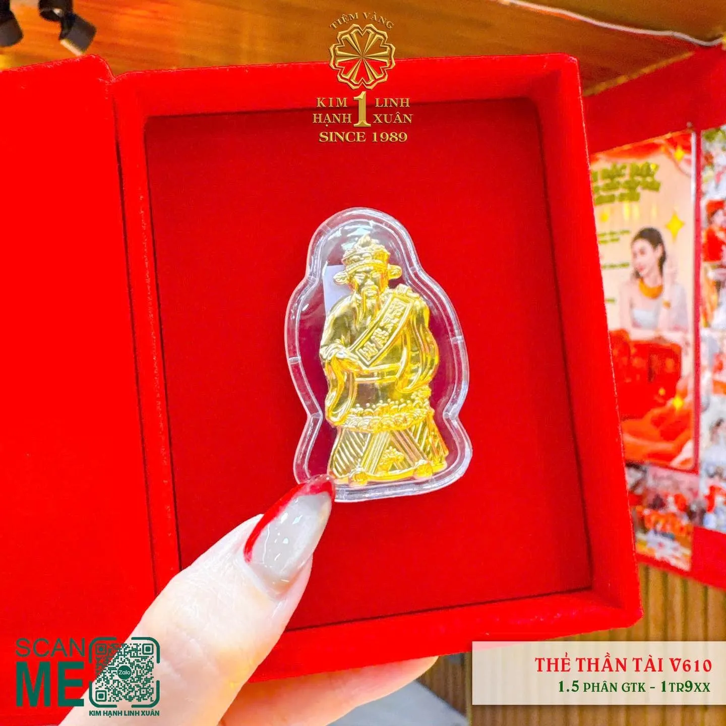 mùng 10 vía thần tài tại tiệm vàng Kim Hạnh 1