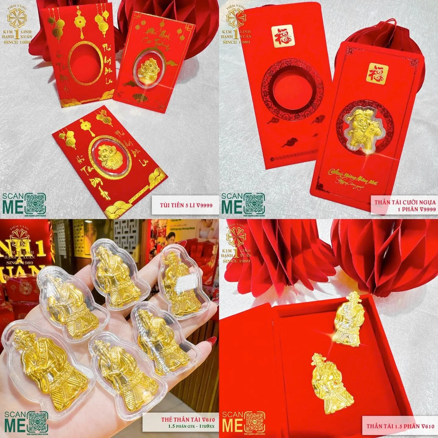 mùng 10 vía thần tài tại tiệm vàng Kim Hạnh 1