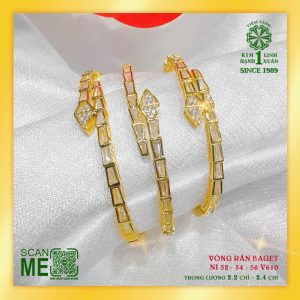 Vòng Rắn Baget Ni 52-54-56