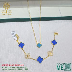 Set Dây Và Lắc Vàng
