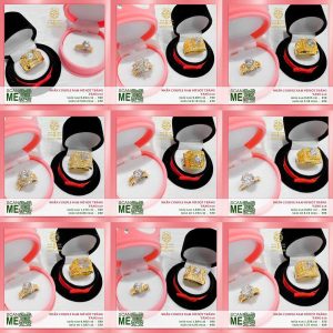 Nhẫn CouPle Nam Nữ