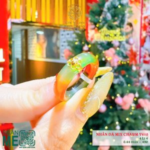 Nhẫn Đá Mix Charm