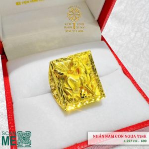 Nhẫn Nam Hình Ngựa