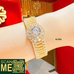 Vòng Hột Trắng 4-5 Chỉ Sang Chảnh