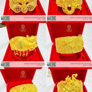 Vòng Tay Vàng 99.99 Cho Cô Dâu