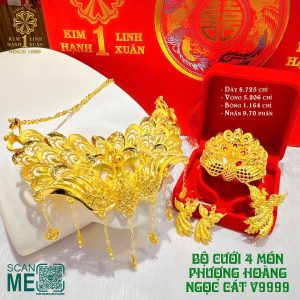 Bộ Cưới 4 Món Phượng Hoàng Ngọc Cát