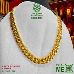 Dây Chuyền Nam Vành 610