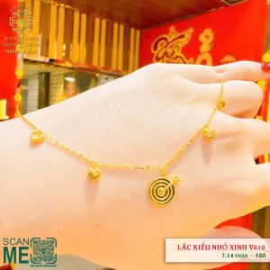 Lắc Kiểu Nhỏ Xinh V610
