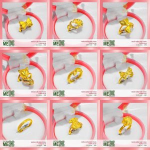 Nhẫn Kiểu Hình Thú Nhẹ Nhàng