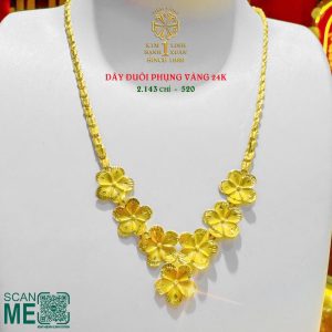 BST Dây Chuyền Cưới Hoa Mai