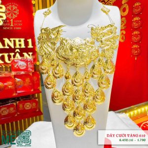 Dây Chuyền Cưới Vàng 610