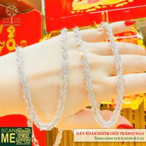 Dây Chuyền Xoắn Bướm