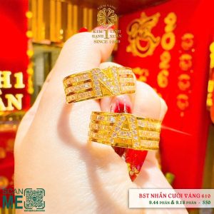 BST Nhẫn Cưới Mẫu Mới 2026