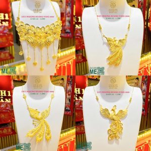 Dây Chuyền Vàng Cưới Phượng Hoàng