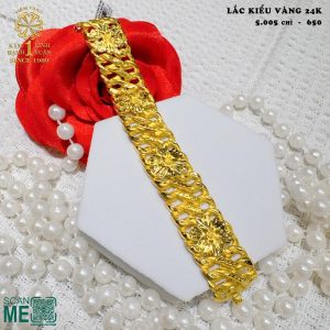 Lắc Kiểu Vàng 24k