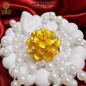 Nhẫn Hoa Mai Cưới V9999