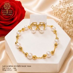 Lắc Và Bông Bi Phối Ngọc