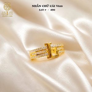 Nhẫn Chữ Cái V610