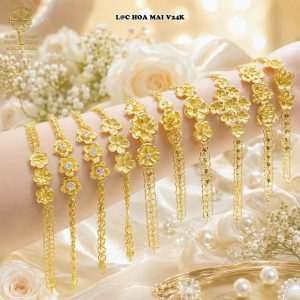 Lắc Hoa Mai V24k