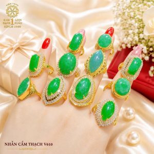 Nhẫn Cẩm Thạch V610