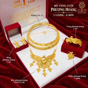 Bộ Vàng Cưới Phượng Hoàng