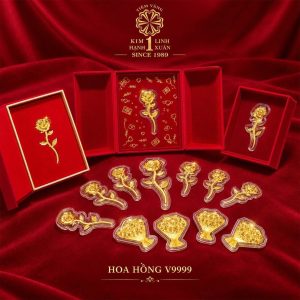 Qùa Tặng Hoa Hồng Vàng