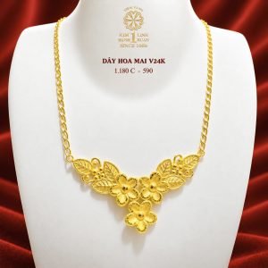 Dây Vàng Cưới Hoa Mai Và Dây Bi