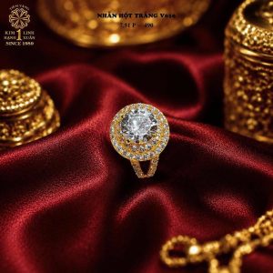 Nhẫn Hột Trắng 6 Phân - 9 Phân