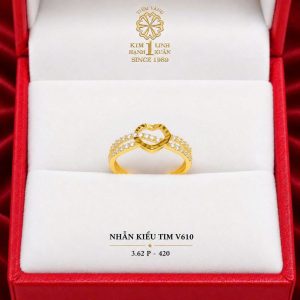 Nhẫn Kiểu Tym Vàng 610