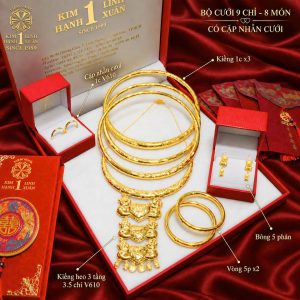 Bộ Cưới 9 Chỉ - 8 Món